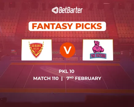 DEL vs JAI Dream11 Prediction, Fantasy Kabaddi Tips, Playing 7 & Injury Updates For Match 110 of PKL 2023-24